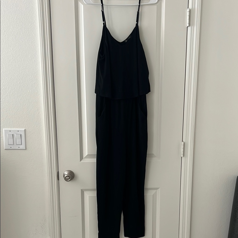 Black one piece jumpsuit